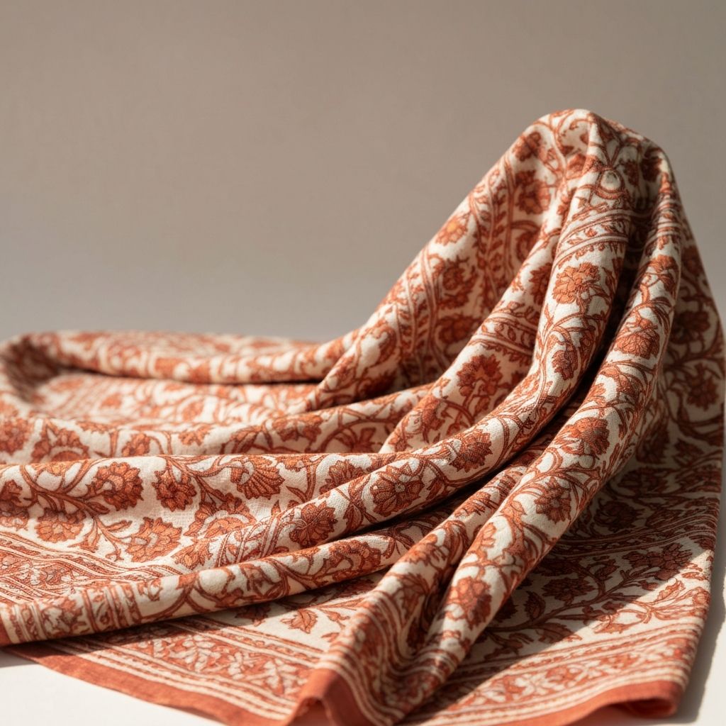 Authentic Rajasthani hand block printed textile